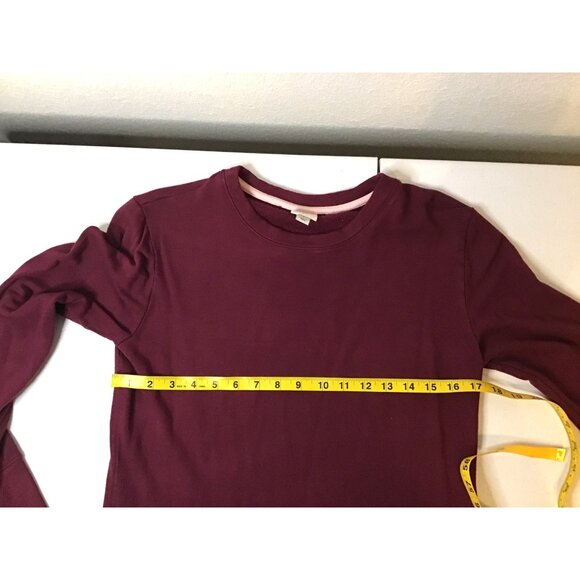 -A NEW DAY- WOMENS LONG SLEEVE FLEECE PULL OVER CREW NECK SIZE SMALL - Picture 4 of 8